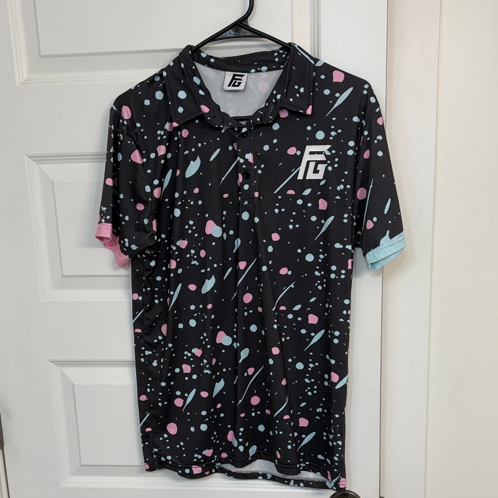 Flyte Golf splattered Polo